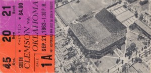1963 Clemson  vs. Oklahoma